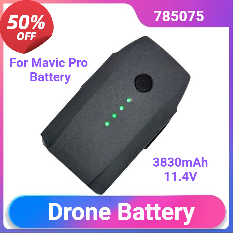 Drone Battery Li-Ion - 785075 For Mavic Pro Battery Large