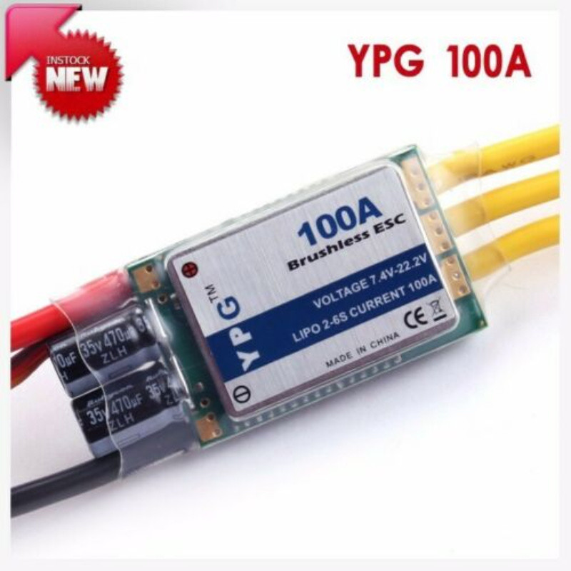 Drone Battery 6S - YPG 100A ESC 2~6S SBEC Brushless