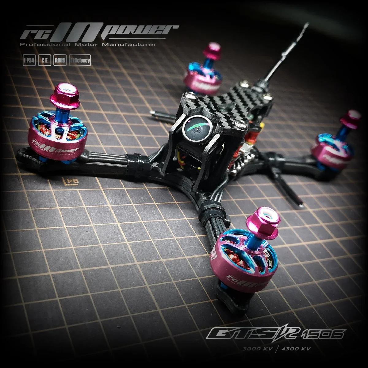 RCINPOWER GTS V2 1506 Brushles - Drone Battery 4S ulasan dan harga