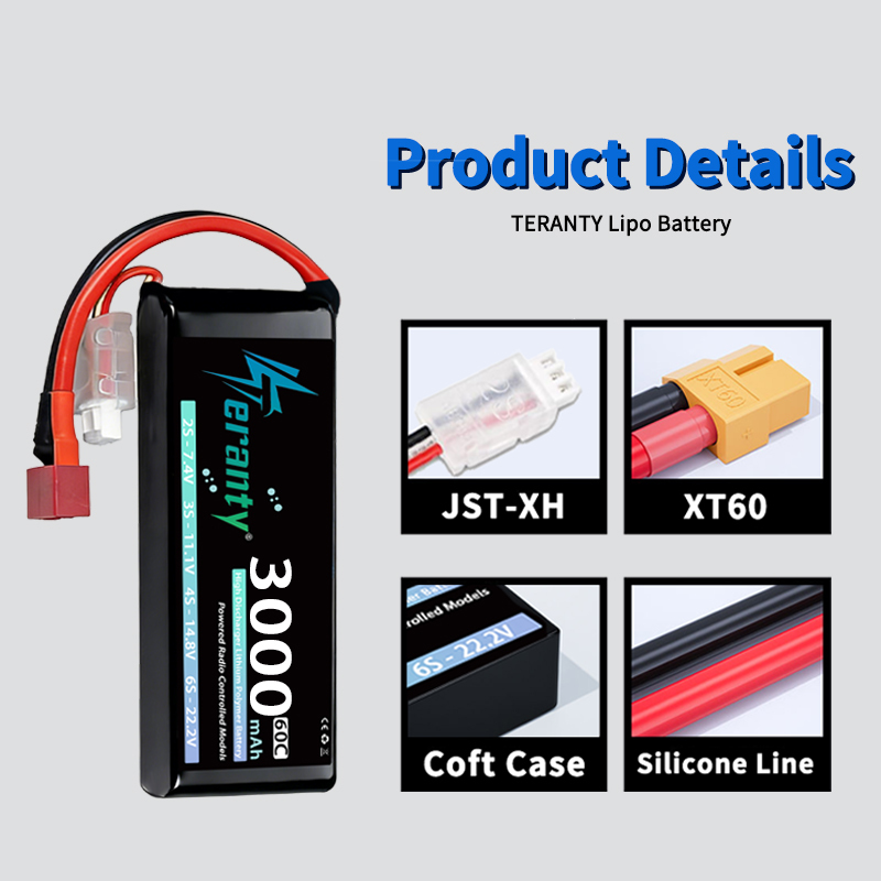 TERANTY 2S 3000mAh Lipo Batter - Drone Battery Plate ulasan dan harga