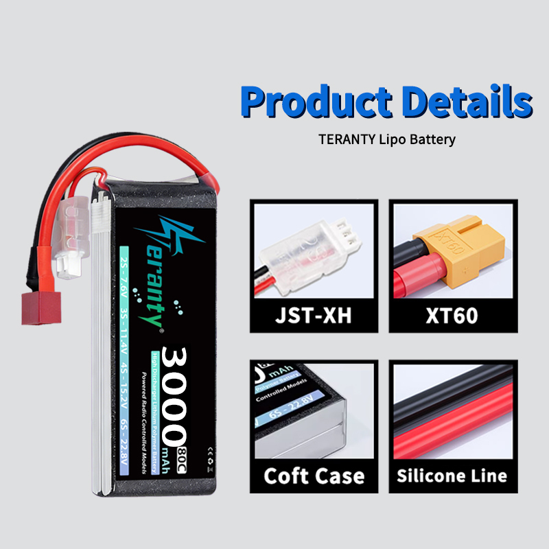 TERANTY 2S 3000mAh Lipo Batter - Drone Battery Plate ulasan dan harga