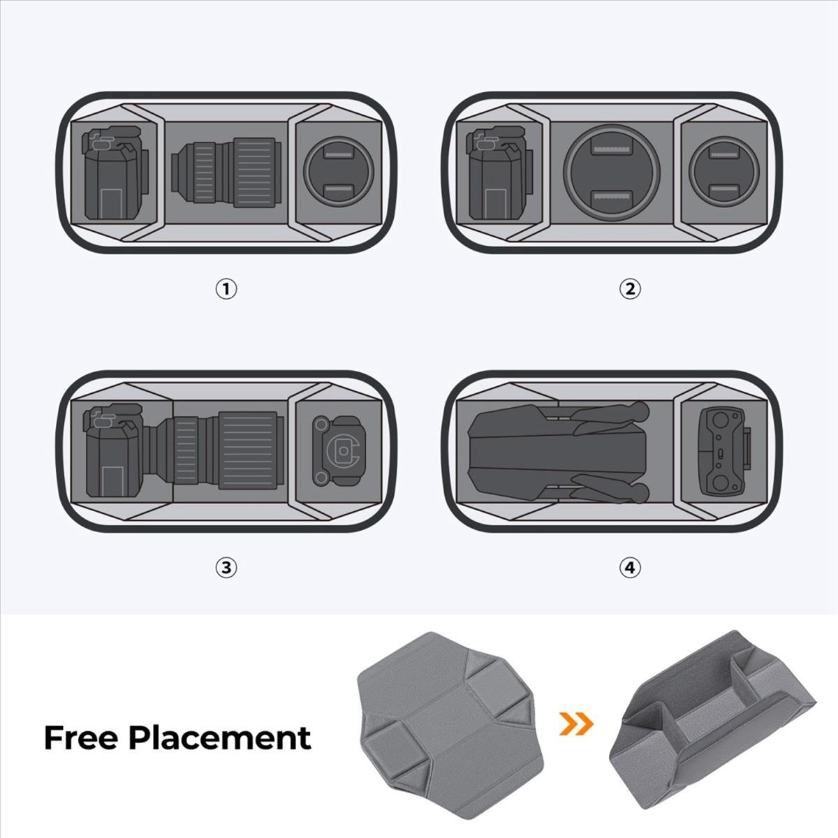 Dynamic Lightweight Camera Sli - Drone Battery Bag ulasan dan harga