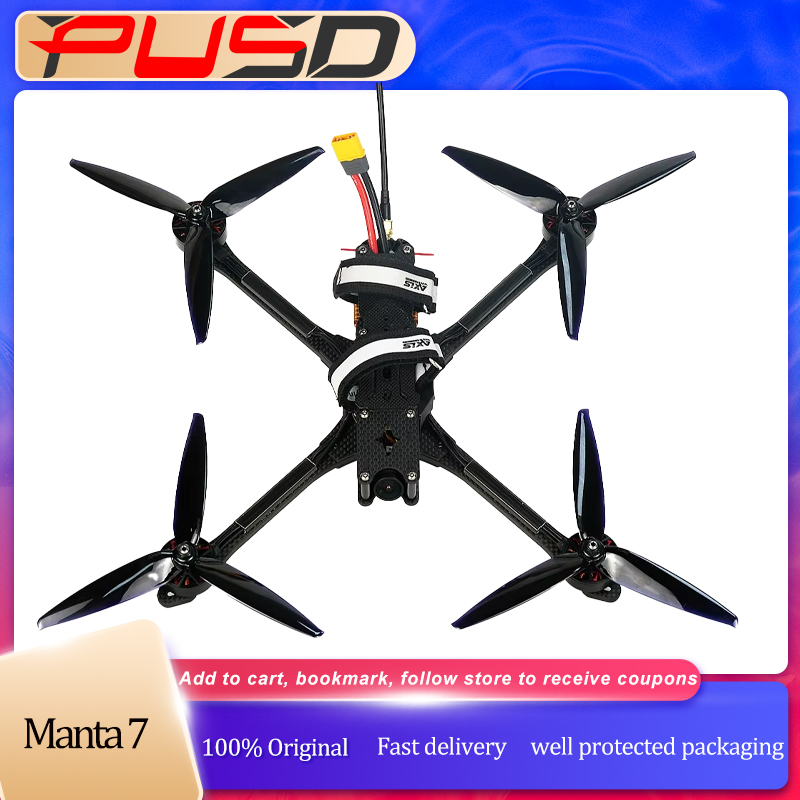 PUSD 7inch Manta 7 X Lite Free - Drone Battery 6S ulasan dan harga