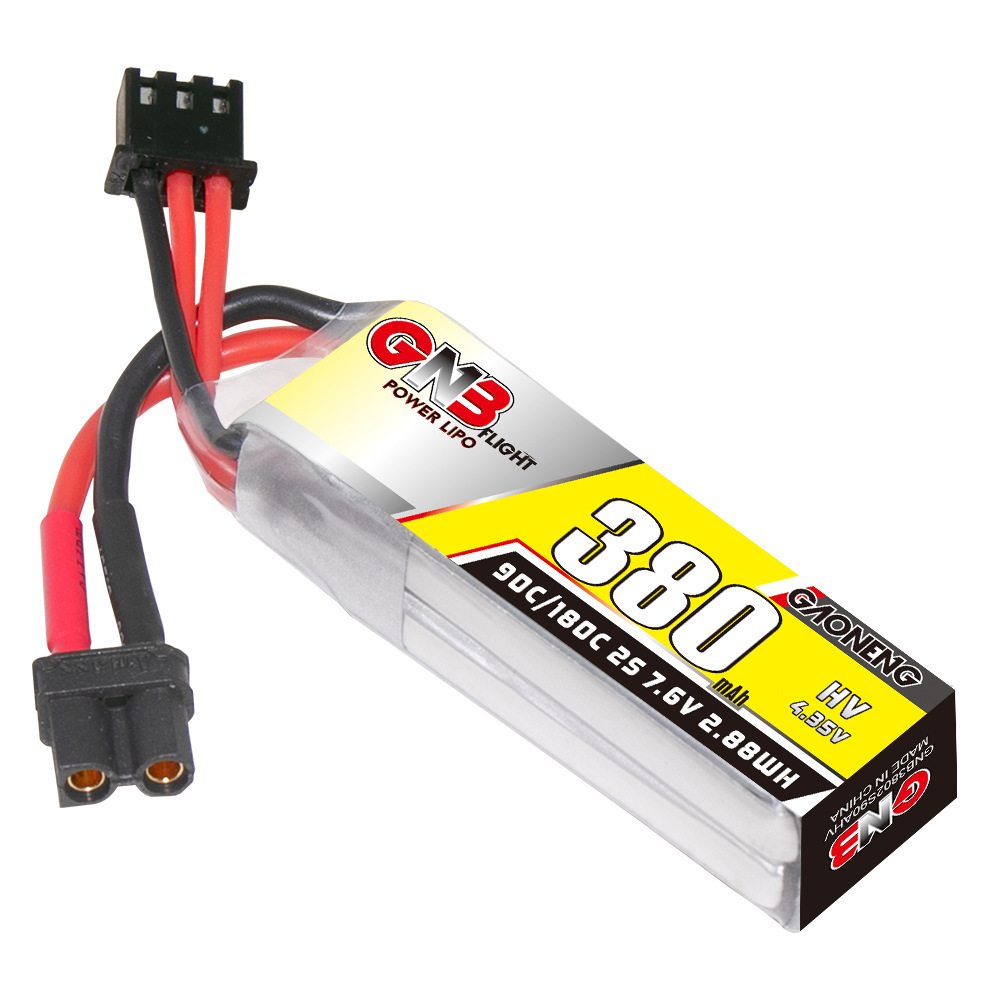 GNB 2S 7.6V 380mAh 90C/180C Li - Drone Battery Plate ulasan dan harga