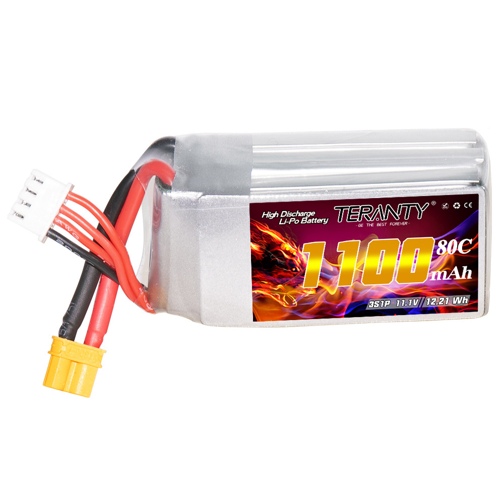 TERANTY 3S 11.1V 1100mAh 80C/1 - Drone Battery Li-Ion ulasan dan harga