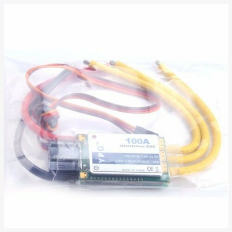 YPG 100A ESC 2~6S SBEC Brushle - Drone Battery 6S ulasan dan harga