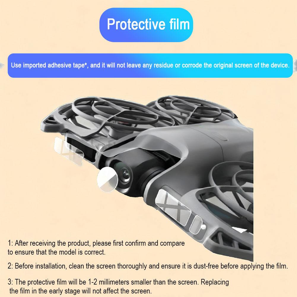 For DJI Neo2 Lens tempered Fil - Drone Battery Bag ulasan dan harga