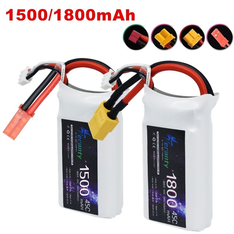 7.4V LIPO Battery 2s 1500MAH 1 - Drone Battery Li-Ion ulasan dan harga