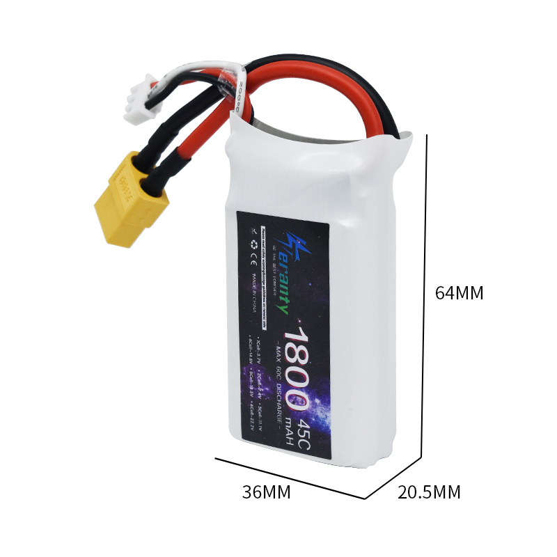 7.4V LIPO Battery 2s 1500MAH 1 - Drone Battery Li-Ion ulasan dan harga